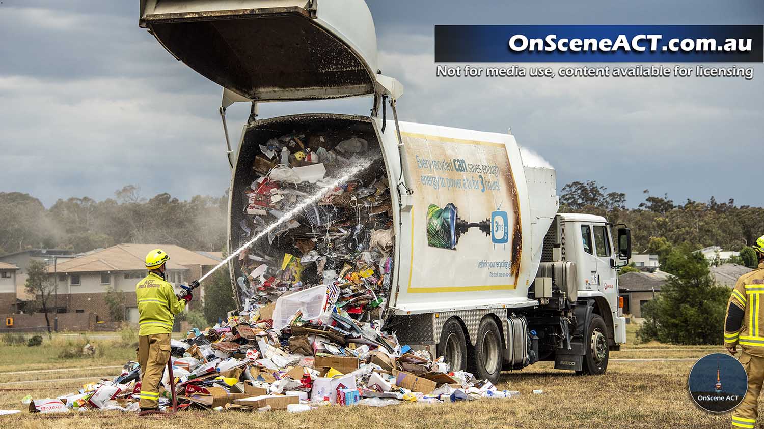 20230118 1500 bonner garbage truck fire image 3
