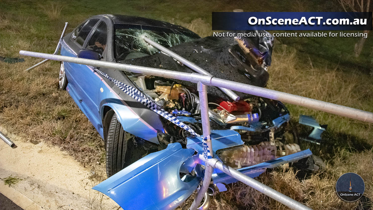 Driver escapes being impaled after alleged drunken crash in Bruce