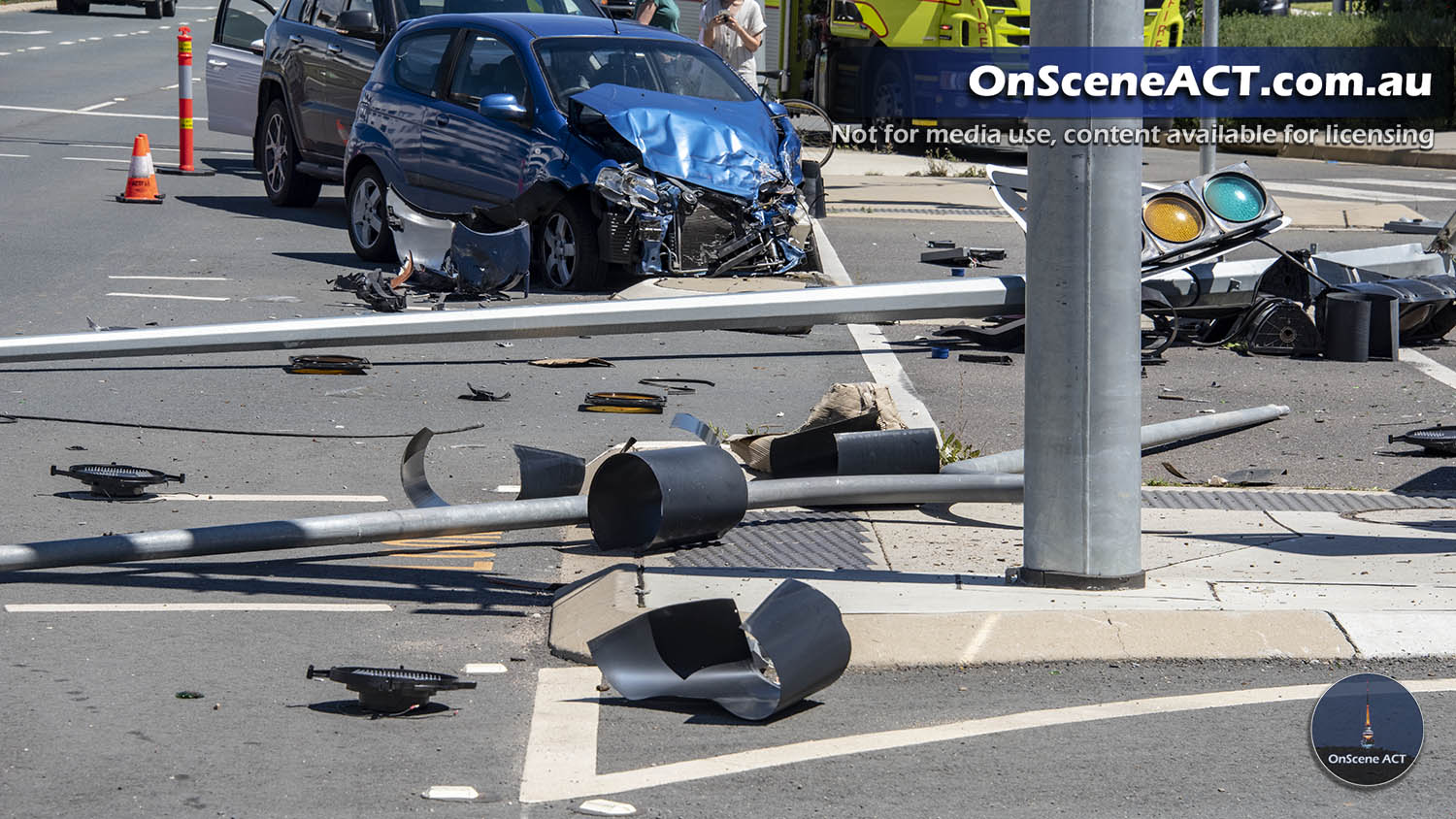 One person transported to hospital following Franklin collisions