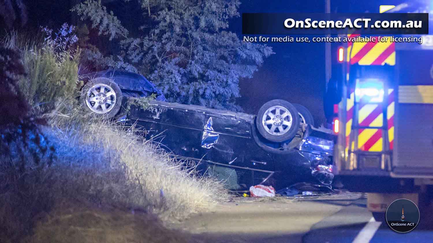 20210602 1930 tuggeranong parkway crash image 2