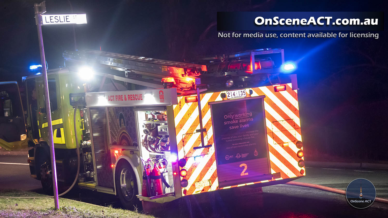 20220731 0130 ainslie car fire image 10