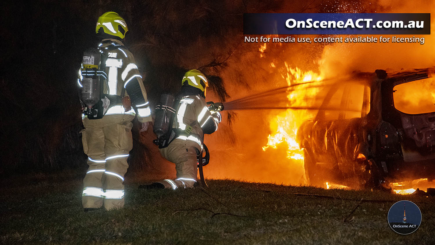 20220731 0130 ainslie car fire image 2