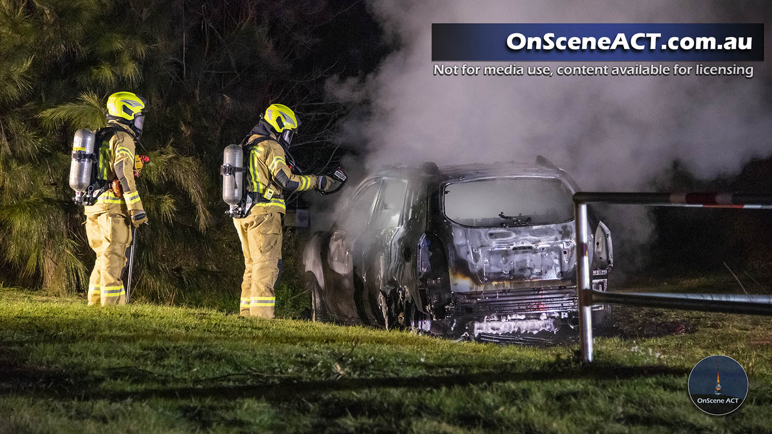 20220731 0130 ainslie car fire image 8