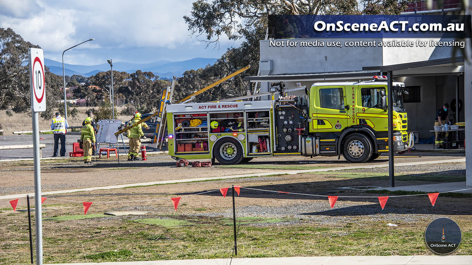 20220807 gungahlin structure fire image 8