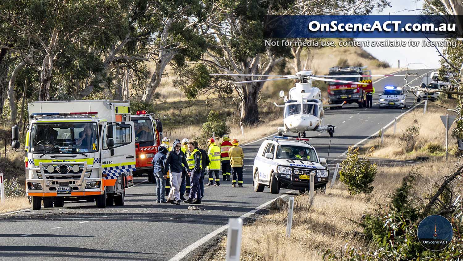 Three people die following single-vehicle crash south of Tarago